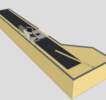 现金收款收银机SU模型下载_sketchup草图大师SKP模型