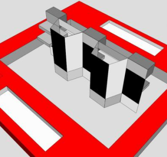 商用收款机SU模型下载_sketchup草图大师SKP模型