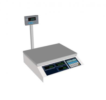 销售点收款机SU模型下载_sketchup草图大师SKP模型