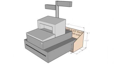 商用收款机设备SU模型下载_sketchup草图大师SKP模型