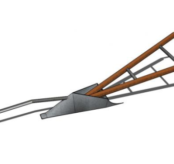 拉犁工具SU模型下载_sketchup草图大师SKP模型