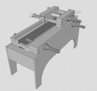 现代设备书犁SU模型下载_sketchup草图大师SKP模型