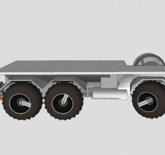 未来概念卡车SU模型下载_sketchup草图大师SKP模型