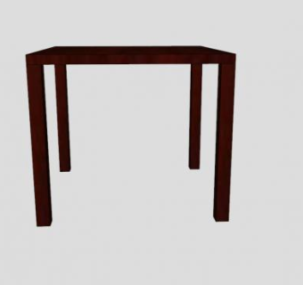 老板矩形办公桌SU模型下载_sketchup草图大师SKP模型