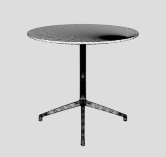 办公桌老板桌子SU模型下载_sketchup草图大师SKP模型