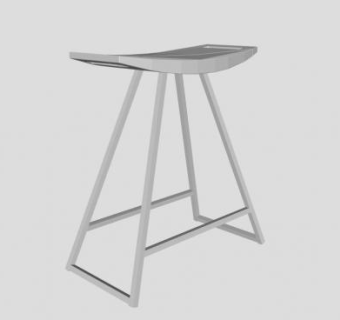 罗伯茨桌子凳子SU模型下载_sketchup草图大师SKP模型