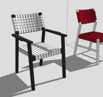 数控护理木椅SU模型下载_sketchup草图大师SKP模型