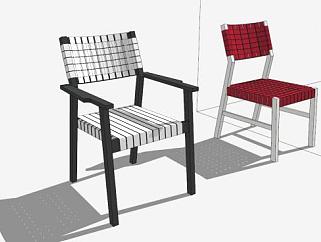 数控护理木椅SU模型下载_sketchup草图大师SKP模型