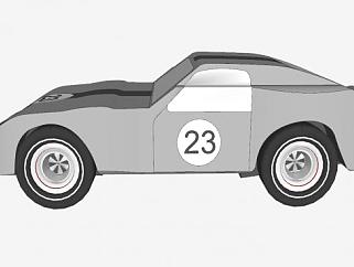 法拉利250GTO型跑车SU模型下载_sketchup草图大师SKP模型