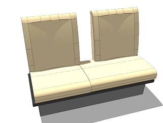 VIP会议室椅子SU模型下载_sketchup草图大师SKP模型