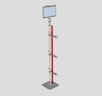 道闸SU模型下载_sketchup草图大师SKP模型