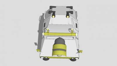 游戏装甲虚幻车辆SU模型下载_sketchup草图大师SKP模型