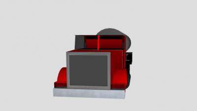 运油车SU模型下载_sketchup草图大师SKP模型