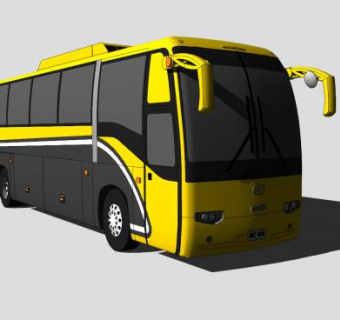 菲律宾海格客车SU模型下载_sketchup草图大师SKP模型
