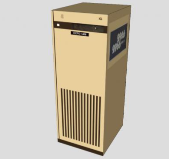 电脑处理器机柜SU模型下载_sketchup草图大师SKP模型