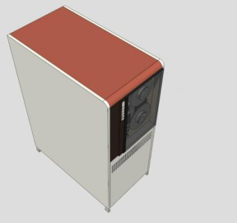 大磁带驱动器SU模型下载_sketchup草图大师SKP模型