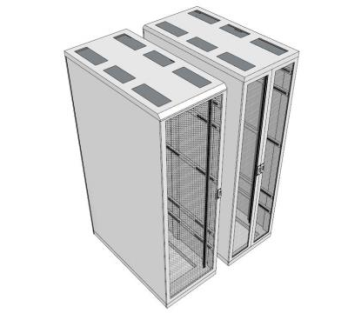 德福基电脑主机SU模型下载_sketchup草图大师SKP模型