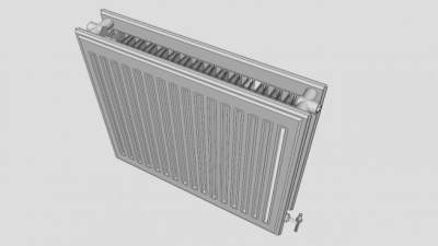 家用散热器SU模型下载_sketchup草图大师SKP模型