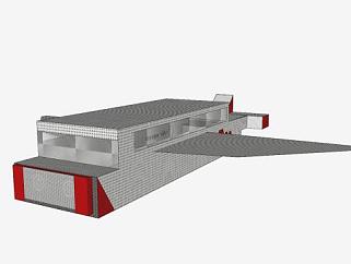3D飞行器SU模型下载_sketchup草图大师SKP模型