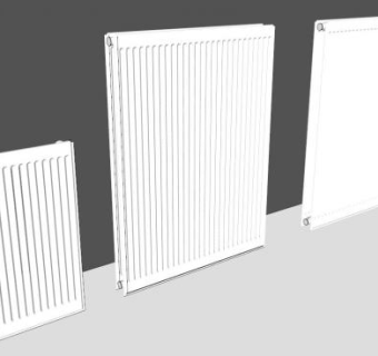 荷兰暖气片SU模型下载_sketchup草图大师SKP模型