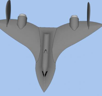 黑鸟侦察机SU模型下载_sketchup草图大师SKP模型