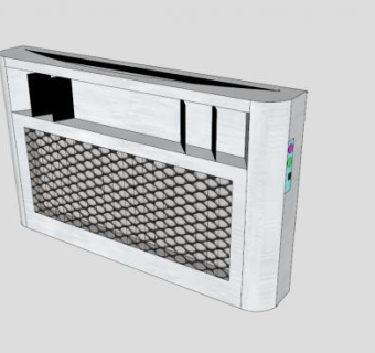 钢制暖气片SU模型下载_sketchup草图大师SKP模型