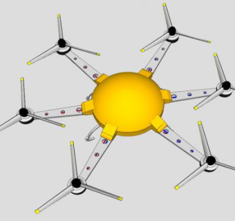 无人机SU模型下载_sketchup草图大师SKP模型