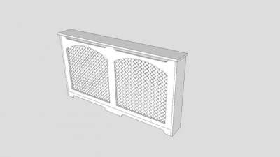 家居暖气片SU模型下载_sketchup草图大师SKP模型