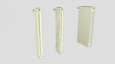 钢制电器暖气片SU模型下载_sketchup草图大师SKP模型