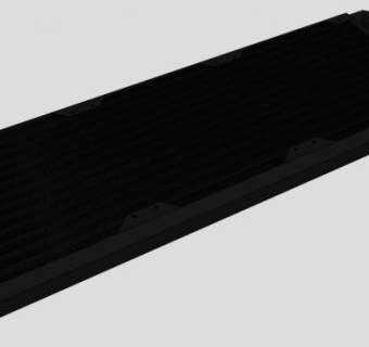 黑色暖气片散热器SU模型下载_sketchup草图大师SKP模型