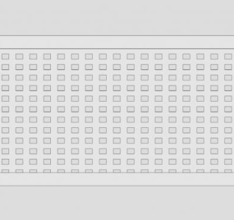 铸铁散热器盖SU模型下载_sketchup草图大师SKP模型