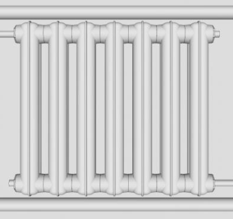 铜铝复合暖气片SU模型下载_sketchup草图大师SKP模型