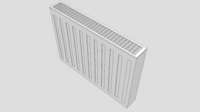 电散热器暖气片SU模型下载_sketchup草图大师SKP模型