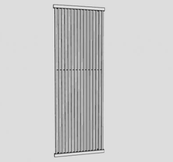 电暖气片电器SU模型下载_sketchup草图大师SKP模型