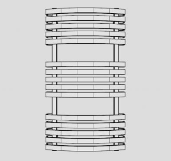 热电散热器SU模型下载_sketchup草图大师SKP模型