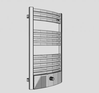 钢制电器散热器SU模型下载_sketchup草图大师SKP模型