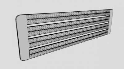 暖气电器散热器SU模型下载_sketchup草图大师SKP模型