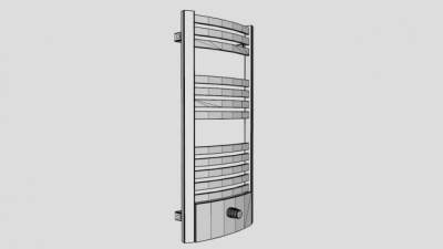 现代弧形暖气片SU模型下载_sketchup草图大师SKP模型