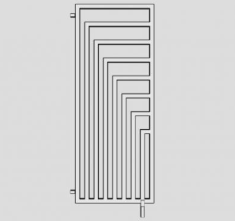 现代家居暖气片SU模型下载_sketchup草图大师SKP模型