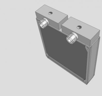 富博雅散热器SU模型下载_sketchup草图大师SKP模型