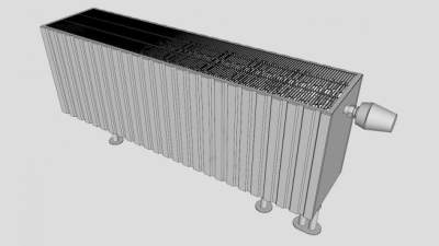 室内采暖散热器SU模型下载_sketchup草图大师SKP模型