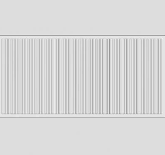 现代钢制暖气片SU模型下载_sketchup草图大师SKP模型