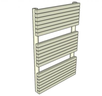 瓦斯科散热暖气片SU模型下载_sketchup草图大师SKP模型