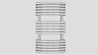 电器热电散热器SU模型下载_sketchup草图大师SKP模型