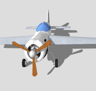 苏霍伊苏-26教练机SU模型下载_sketchup草图大师SKP模型