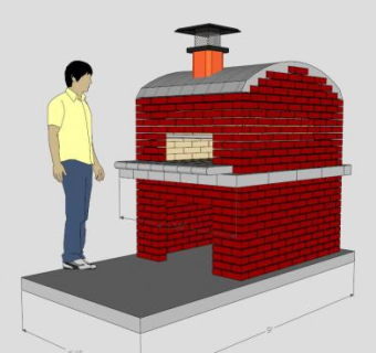 家电烤箱SU模型下载_sketchup草图大师SKP模型