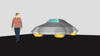 空中飞行气垫车SU模型下载_sketchup草图大师SKP模型