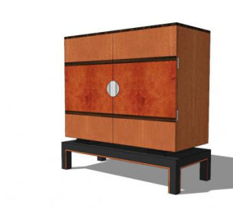 瑞典德科衣柜SU模型下载_sketchup草图大师SKP模型