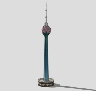 荷花灯具SU模型下载_sketchup草图大师SKP模型