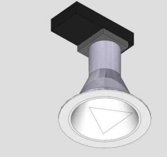 筒灯吊灯灯具SU模型下载_sketchup草图大师SKP模型